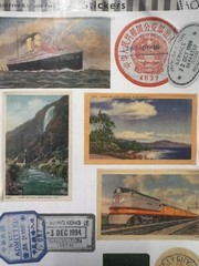 2003 Scrappy Chic “Me & My Big Ideas” Vintage International Travel Stickers NOS