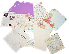 Lot of Wedding Themed Scrapbooking Stickers PaperS *NEW*