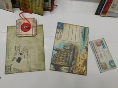 Junk Journal Add-Ons Handmade Tags Card Envelope File Clipboard Ephemera Set 7