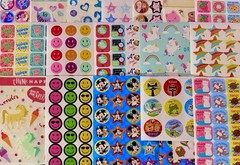 544 STICKER Lot Mxd Sandylion Hallmark Crafters Corner American Greetings