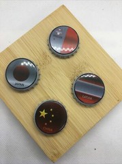 4 PC Lot Micro-Macro Brewery Bottle Caps Vintage & Vintage Inspired New 1034