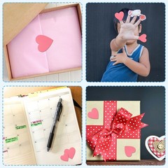 3 Roll 1500 Pcs Pink Heart Stickers 1 Inch Cute Heart Shaped Sticker Labels