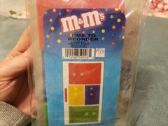 Lot Of 12 EK Success M&M’s Adhesive Envelopes 4 Keepsake CANDY Stickers