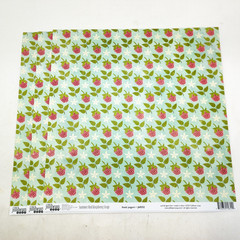 Jillibean Design Scrapbook Paper Lot 12×12 10 Sheets Double Sided