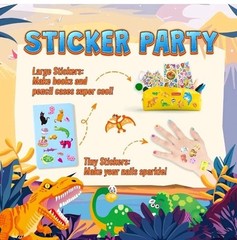 3200+ Stickers for Kids, 3D Puffy Stickers, 64 Different Sheets, Cute Animals…