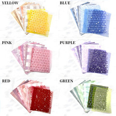 90 Sheets Sticker Scrapbook Paper Supplies for DIY Mix Mesh Fabric Scrapbooking
