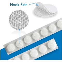 Adhesive Dots for Home, Office, Classroom – White