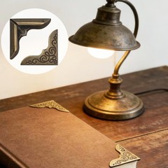 Book Corner Protector Metal Corner Cover for Scrapbook Album Menu Folder Incl…