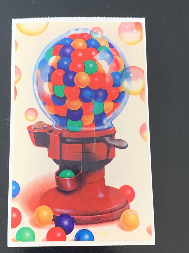 Lisa Frank 80s Vintage Bubblegum Light Switch Sticker, Switchplate