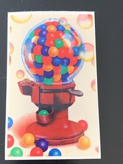 Lisa Frank 80s Vintage Bubblegum Light Switch Sticker, Switchplate