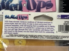 Sticko Stuffed Ups Adhesive Envelopes Lot Of 4 Baby Pink Red Gold & Yellow