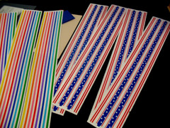 Lot Paper, Vellum Paper, Photo mounting paper mats, Mrs. Grossman Gr Lengths