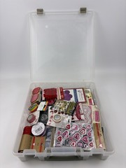 SCRAPBOOK LOT VALENTINES DAY Hearts Paper Stickers. Stamps Crafting