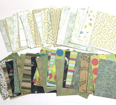 LOT 50 sheets 6 x 6 Mixed Scrapbook Paper & Cardstock Making junk journal supply