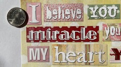 BABY GIRL PHRASES Cardstock Stickers (26pc)Smile•Newborn•Angel•Family •Miracle•