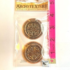 Sticko Architecture Stickers 95 pk Mini Stone Metal Embellishment Lot Dollhouse