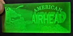 VTG Polaroid 3-D 90’s Holograms Prototypes – American Air Head Needle 1.5 x 3.5″