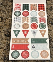 Hobby Lobby CHRISTMAS 2021 Sticker Book 8 Pages Holiday 500+ Pieces