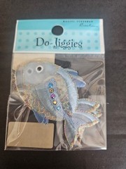 Do-Jiggies Embellishment Stickers Fish 3 pcs 2inch Marcel Schurman Creations