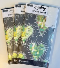 Dylusions Dyalog Covers & Insert Books Washi Tape LOT Junk Journal Scrapbook