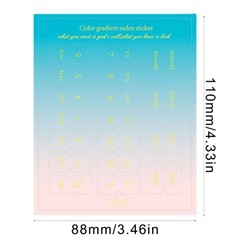 10 Sheets Index Stickers Adhesive Tabs Monthly Calendar Stickers Monthly Tabs