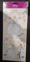 Disney Princess Cinderella and Her Prince Stickers – 1 Sheet by Sandylion