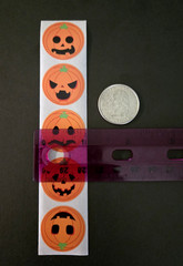 50 HALLOWEEN STICKERS TRICK OR TREAT STICKERS HALLOWEEN REWARD STICKERS FAVORS