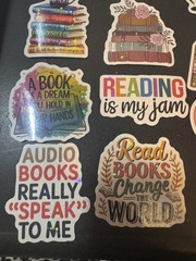 Lot Of 25 – Reading, Readers, Book Lovers Stickers – Free S&H