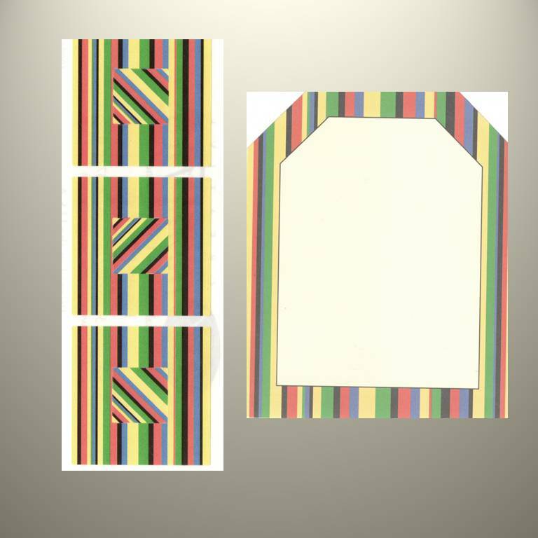Creative Memories – TTY Kit – Multi Coloured Stripes