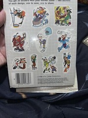 Disney’s SPORT GOOFY Sticker Saver Sticker Album & Stickers VTG. 1984 NEW SEALED