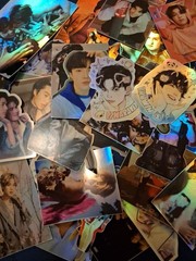 Holographic Mega Sticker Bundle Lot X40 GM MTV Boys Love gay PondPhuwin Gemini