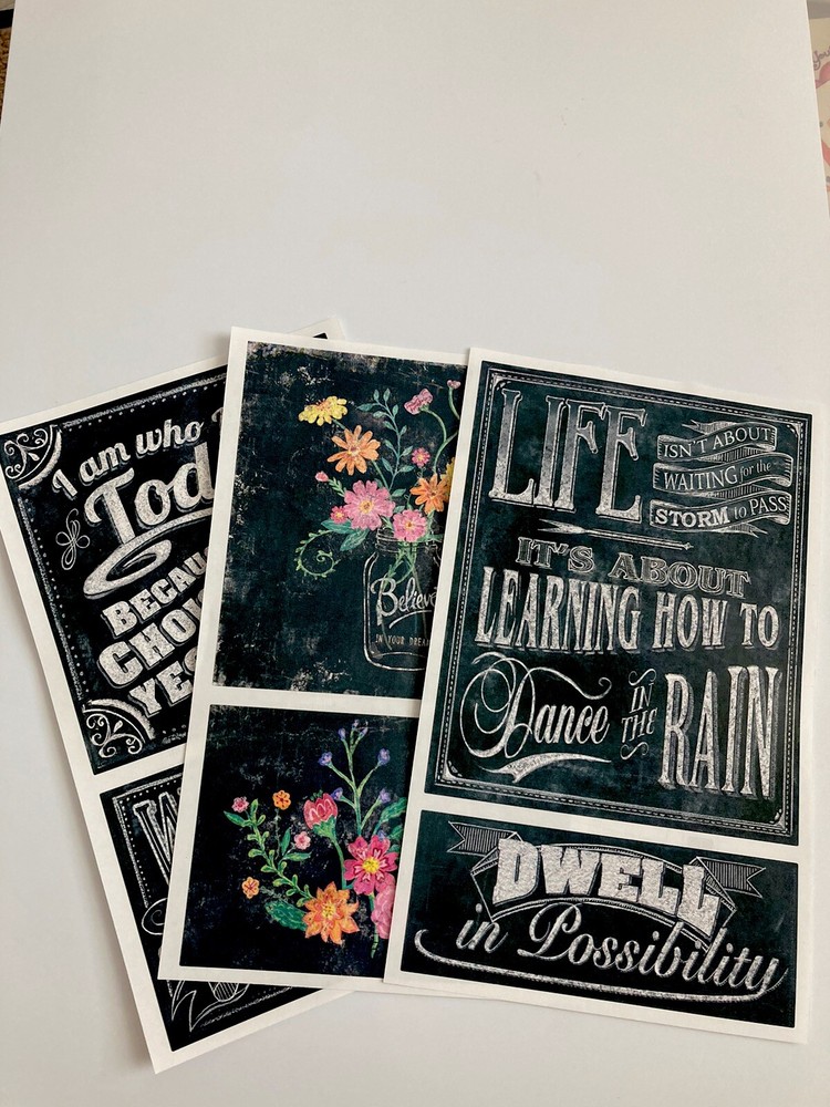 Mrs. Grossman Chalk Talk LIFE Quotes Stickers
