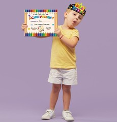 Star Student Crowns for Kids Classroom – 24pcs Star of The Week Paper Crowns …