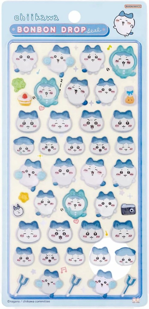 Chiikawa Hachiware Bonbon Drop 3D Puffy Sticker Sun-Star Japan New