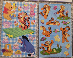 Lot VTG Winnie The Pooh Scrapbook Stickers & Rub Ons Disney Sandylion Hallmark