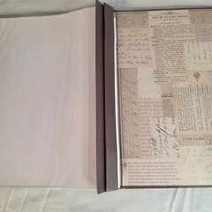 Recollections Scrapbook Album 12×12 Adventure Awaits Travel Map Print NEW
