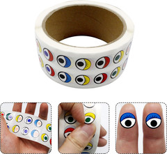 2000 Pieces Eye Stickers, Large Googly Eyes Self Adhesive Colorful Cartoon Wiggl