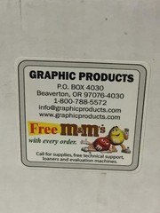 3x NEW Graphics Products 70406-2 Duralabel 4 TTP 4 X 6′ DANGER Sticker FREESHIP