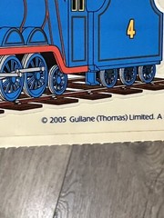 Thomas the Train Stickers Railway Vintage 2005 SandyLion