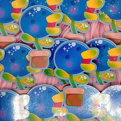 Tamagotchi Fanart Stickers Handmade (2-3/4 inch/70 mm)