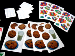 Mrs. Grossman /F. Meyer Stickers, silverware, Food, Snacks, Movie Tickets, House
