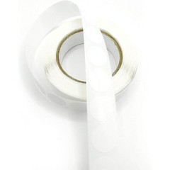 1000 Pcs Self Adhesive White Round Dot Stickers Labeling Office Classroom Use