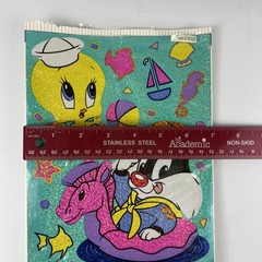 Vintage 1998 Sandylion Stickers Looney Tunes Baby Tweety & Sylvester New Opened