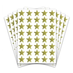 1000 Pack, Gold Foil Star Metallic Stickers, 0.6″ Diameter