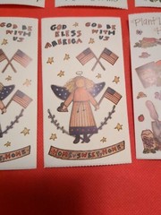 Rare Retired Lot of 9 Joy Marie Scrapbooking Stickers