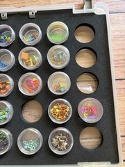 Close to my Heart Embellishment Storage Container Embellishments 52 Total Read