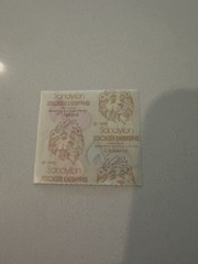 Vintage SandyLion Mother Of Pearl Music Note Stickers