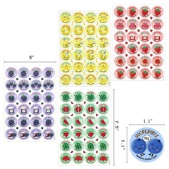 VKPI Scratch and Sniff Stickers – 864 Pieces, 12 Different Scents, Multicolor