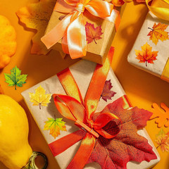 400 Pcs Fall Maple Leaf Stickers – 8 Colors Autumn Leaves Shape Decals