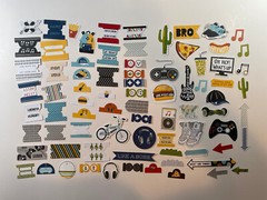 Scrapbook Embellishments / Junk Journal Ephemera Huge lot